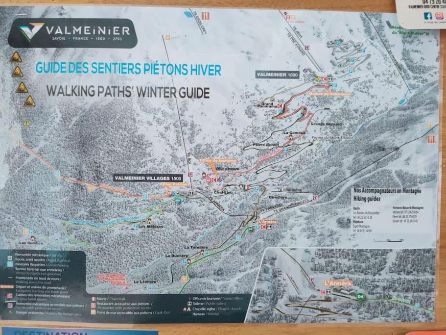 Апартаменты Superbe T2, A 100 Metres Des Pistes, Piscine D'Ete Вальменье Экстерьер фото